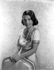 Ruth Gordon on a Silk Dress standing Behind the Chair Portrait Photo Print - Item # VARCEL699215
