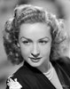 Bonita Granville on Dark Top with Pearl Necklace Photo Print - Item # VARCEL699259