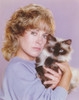 Catherine Hicks Close Up Portrait with Cat Photo Print - Item # VARCEL699321