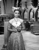 Kathryn Grayson on A V-Neck Printed Dress Photo Print - Item # VARCEL699376