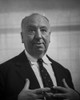 Psycho Group Hug Scene in Black and White - A candid portrait of Alfred Hitchcock Photo Print - Item # VARCEL699383