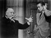 Hitchcock Alfred with a Man Talking and Smoking Photo Print - Item # VARCEL699516