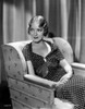 A portrait of Helen Hayes wearing a checkered dress Photo Print - Item # VARCEL699624