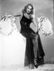 June Havoc on a Lace Dress sitting Portrait Photo Print - Item # VARCEL699804