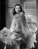 Annelle Hayes on a Ruffled Dress sitting Portrait Photo Print - Item # VARCEL699825