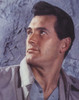 Rock Hudson Looking Away in Close Up Portrait wearing Gray Coat Photo Print - Item # VARCEL700190