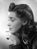 Marsha Hunt Leaning Chin on Hand Photo Print - Item # VARCEL700262