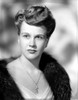 Kim Hunter on a Furry Shawl Portrait Photo Print - Item # VARCEL700295