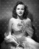 Kim Hunter on a Lace Dress sitting Portrait Photo Print - Item # VARCEL700301