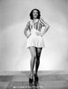 Ruby Keeler on Printed Dress and Hands on Waist Photo Print - Item # VARCEL700759