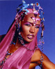 Grace Jones Pose in Blue Portrait Photo Print - Item # VARCEL700860