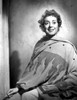 Elsa Lancaster on a Printed Top and smiling Photo Print - Item # VARCEL701029