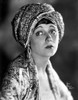 Barbara Lamarr on a Printed Top and Turban on Head Photo Print - Item # VARCEL701021