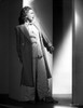 Priscilla Lane Leaning on Wall Pose wearing Dress with Coat Photo Print - Item # VARCEL701172