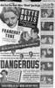 A Promotional Poster For Dangerous Photo Print - Item # VARCEL701187