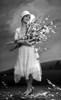 Laura La Plante posed and smiling with the Cherry Blossoms Photo Print - Item # VARCEL701272