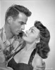 From Here To Eternity Man about to Kiss a Woman in Black Photo Print - Item # VARCEL701539