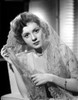 Betty Lynn on an Embroidered Veil sitting and posed Photo Print - Item # VARCEL701576
