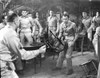 From Here To Eternity Man Carrying a Chair Surrounded By Policemen Photo Print - Item # VARCEL701563