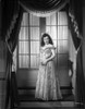Marcy McGuire on an Embroidered Gown standing and posed Photo Print - Item # VARCEL701649