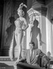 She's Working Her Way Through College Posed with Man in Suit Photo Print - Item # VARCEL701624