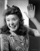Marcy McGuire on a Printed Top and Hand on Air while smiling Photo Print - Item # VARCEL701645