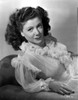 Nancy Marlow on a Ruffled Lace Dress Photo Print - Item # VARCEL701867