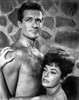 Love Has Many Faces Woman hugging Man in Topless with Hairy Hair Photo Print - Item # VARCEL701945