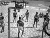 Love Has Many Faces Playing Beach Volleyball Scene Photo Print - Item # VARCEL701957
