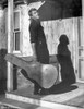 Baby The Rain Must Fall Man Carrying a Guitar in Black Suit Photo Print - Item # VARCEL702022