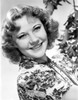 Una Merkel on an Printed Top and smiling Portrait Photo Print - Item # VARCEL702079