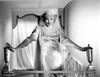 Una Merkel on a Silk Dress and standing Portrait Photo Print - Item # VARCEL702086