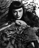 Maria Montez Leaning in Black Dress Clasic Portrait Photo Print - Item # VARCEL702158
