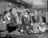 At Swords Point Movie Scene in Black and White Portrait Photo Print - Item # VARCEL702343
