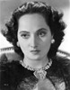 Merle Oberon on Portrait Photo Print - Item # VARCEL702775