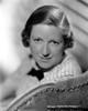 Louella Parsons Posed in Stripe Dress Portrait Photo Print - Item # VARCEL702988