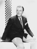 Bing Crosby Seated in Brown Coat Photo Print - Item # VARCEL688882
