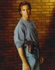Jeff Fahey standing in Blue Sweater Photo Print