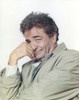 Peter Falk Posed in Gray Coat Portrait with White Background Photo Print - Item # VARCEL688963