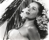 Jinx Falkenburg with flowers in her hair Photo Print - Item # VARCEL688967