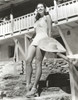 Jinx Falkenburg on a Lingerie and smiling Photo Print - Item # VARCEL688987