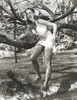 Jinx Falkenburg Bending Forward and smiling Photo Print - Item # VARCEL688989