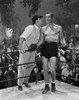 Errol Flynn Talking in Boxing Ring Photo Print - Item # VARCEL689191