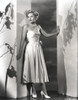 Joan Fontaine in Dress Leaning Photo Print - Item # VARCEL689346