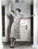 Joan Fontaine Leaning and Waving Photo Print - Item # VARCEL689376