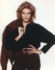 Farrah Forke Posed in Black Sweater White Background Portrait Photo Print - Item # VARCEL689479