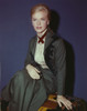 Anne Francis sitting in Formal Dress Portrait Photo Print - Item # VARCEL689496