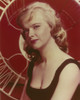 Anne Francis in Black Dress Close Up Portrait Photo Print - Item # VARCEL689497