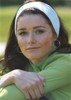 Margot Kidder Posed in Green Sweater with White Headband Photo Print - Item # VARCEL689654