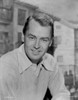 Alan Ladd Facing Right and smiling, wearing a Sweat Shirt in Black and White Portrait Photo Print - Item # VARCEL689795